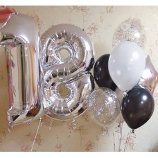 Прикраса кулями Вісімнадцятиріччя Срібло